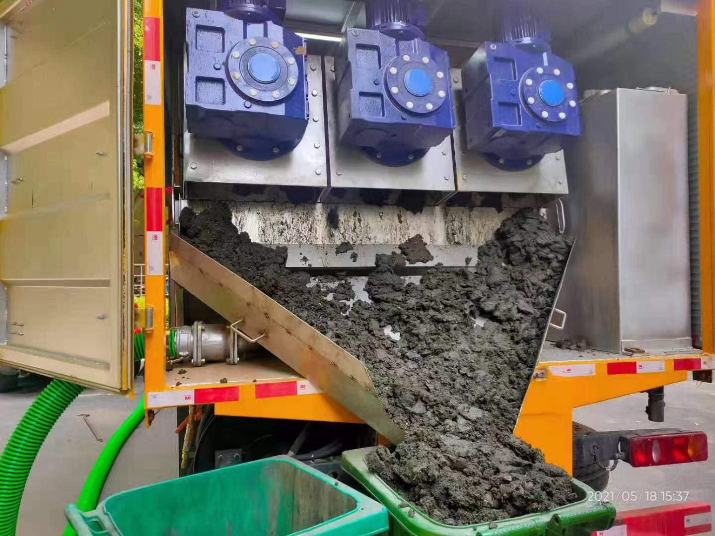 麻栗坡化粪池清掏城市维护站-泥浆净化干湿分离处理